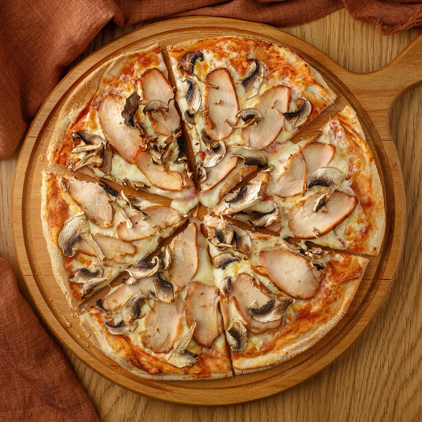 Куринная с грибами